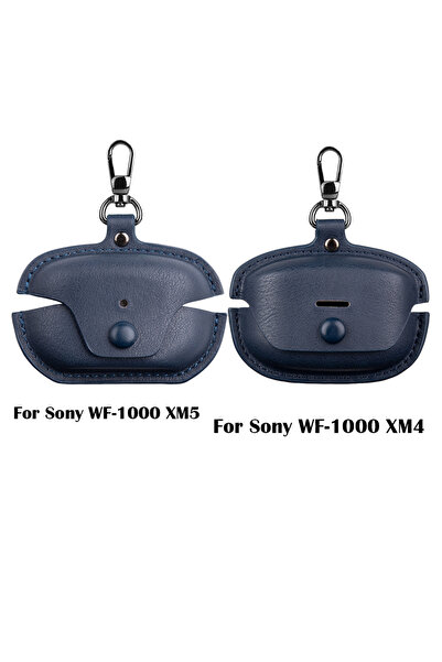 Choice جراب جلدي لسماعات سوني WF-1000 XM5 04 بتقنية بلوتوث، مناسب لسماعات WF1...