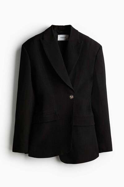 H&M Single-breasted viscose blazer