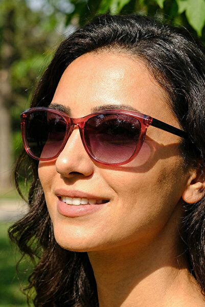 sun factory Polarized Red Women's Sunglasses 1324 C1001 - Tr90 Flexible Durab...