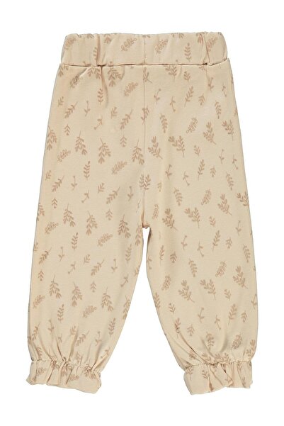 Civil Baby حفاضات أطفال مطبوعة بنقش الأوراق 6-18 شهرًا - لون عاجي 9-12 شهرًا