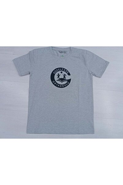 BAŞAK ÇOCUK GİYİM Güzeltepe Medium Combed Cotton Short - Gray - XXL