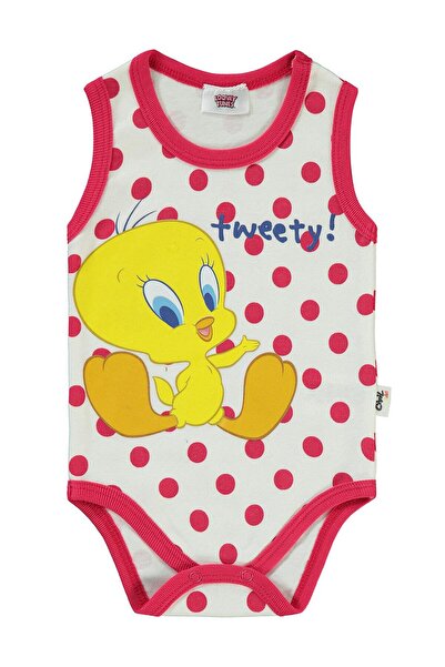 TWEETY Baby Girl Snap-On Badi 1-18 Months Ecru