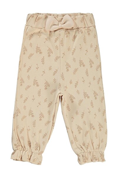 Civil Baby Kabartmalı Yaprak Empirme 6-18 Ay Tek Alt Bebe - Fil Dişi 9-12 Ay