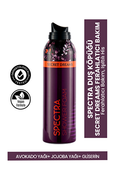 Spectra Care Secret Dreams Nemlendirici Duş Köpüğü – (Çiçeksi & Fresh Koku) -...