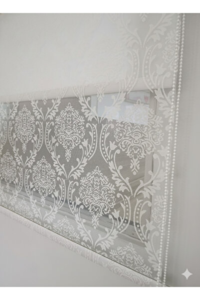 StorMarket ÜRETİCİDEN Çift Mekanizmalı Tül Ve Stor Perde - Çiftli Stor