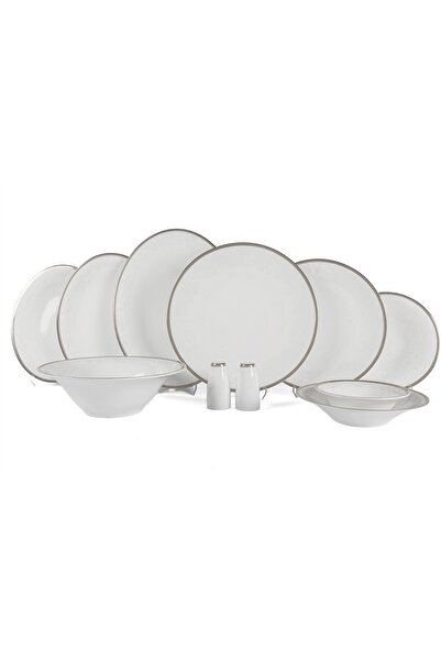Mikasa Moor Gracia 72 Parça Bonechina Yemek Seti Platin