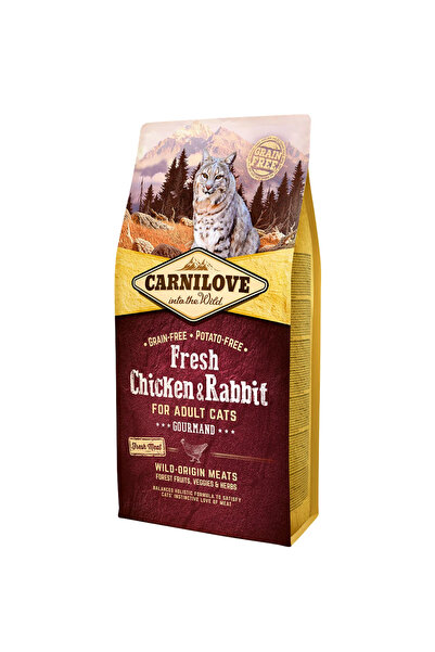 Carnilove Fresh Chicken & Rabbit For Adult Cats 2kg