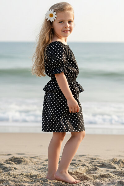 Parla Kids Комплект от черна пола и блуза на Алина Мадона за момиче