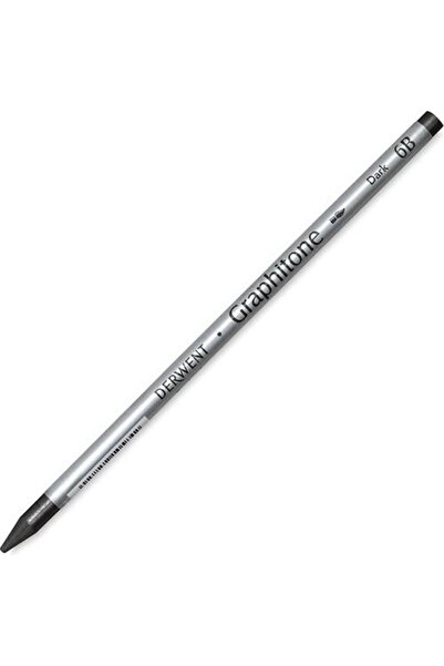 Derwent Watersoluble Graphitone Water Soluble Treeless Graphite Pen 6B - Dark...