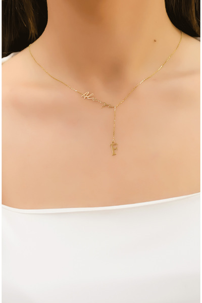 ravi pırlanta HARF KOLYE 14 AYAR A052260