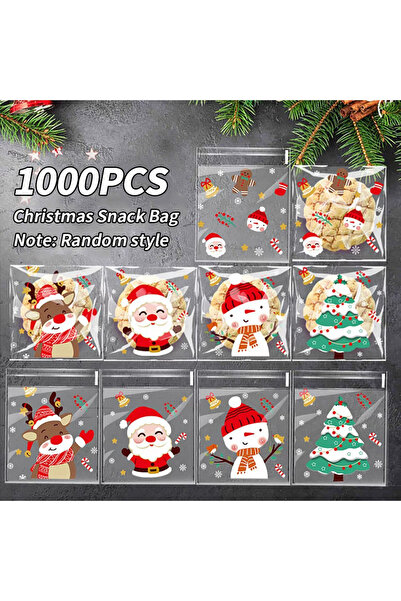 Choice أكياس لاصقة خارجية من مادة OPP، مقاس 10×10 سم، 1000/500/300/100 قطعة، ...