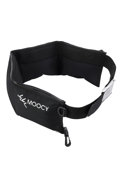 Choice حزام أوزان غوص أسود محمول، حقيبة حزام أوزان غوص مع جيب، سريع الجفاف