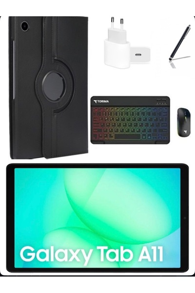 Samsung Galaxy Tab A11 8gb 128gb 8.7 inç Kalem+Siyah Kılıf+Ş.Başlığı+Klavye+Mouse Hediye (Türkiye Garantili)