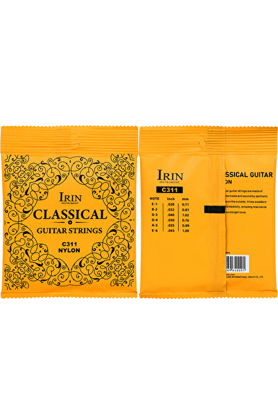 Choice C311 IRIN Classical Guitar Strings Silver-Plated Copper Alloy Beginner Professional Practice Strings