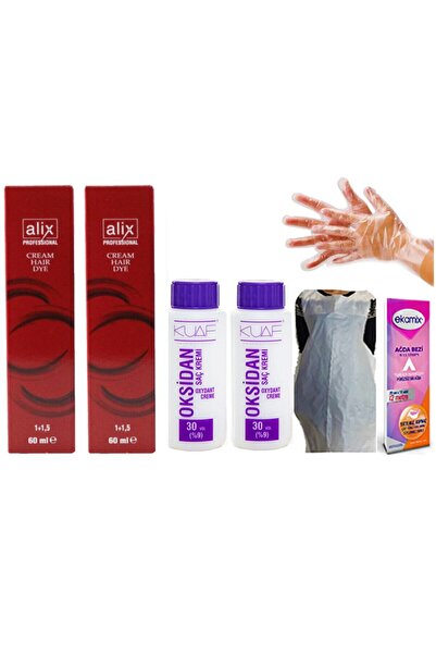 Alix Saç Boyası 8-8 Açık Karamel 2li Oksidan 30vol