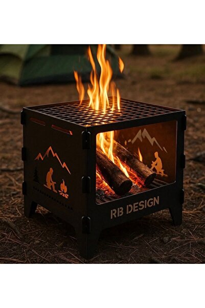 KAMPÇILIK KAMP ATEŞ SOBASI ( İSME ÖZEL) ÇANTASI İLE BİRLİKTE