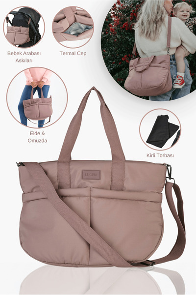 Lucina Pera Anne Bebek Termal Bakım & Gym Spor Çantası