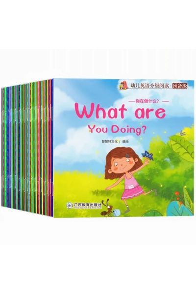 Choice 60 Books 60 Books/Set Children's English Early Learning Picture Book G...