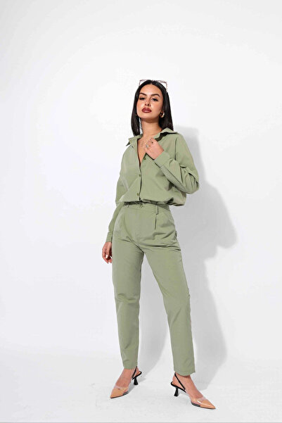 Reyon HAKİ ЗЕЛЕНІ ШТАНИ