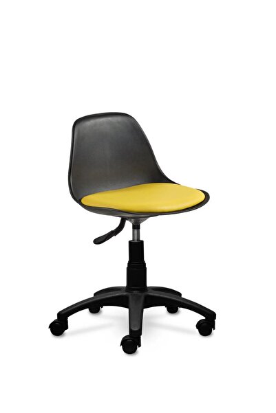 ofiscombin Ofis Döner Tekerli Danışma Çocuk Ders Çalışma Koltuğu Tabure