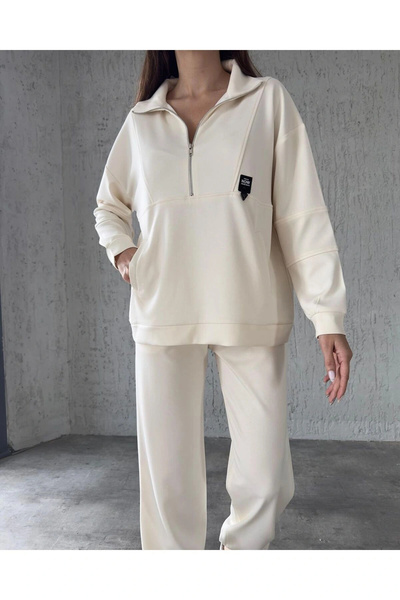 Fast Perry Zipper Detailed Tracksuit Set