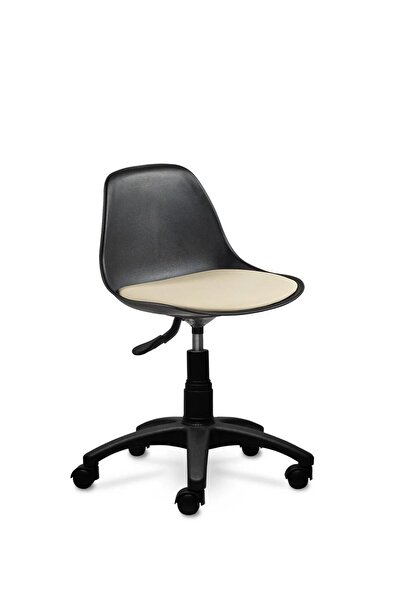 ofiscombin Ofis Döner Tekerli Danışma Çocuk Ders Çalışma Koltuğu Tabure