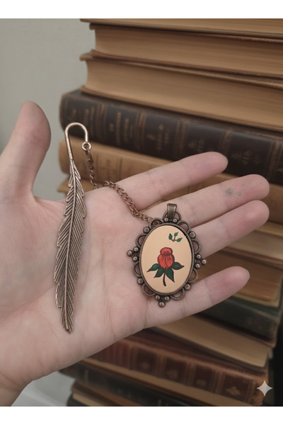 HAZEM En Anlamlı ve Özel Hediye El Yapımı Kitap Ayracı 📖Özel Kutulu