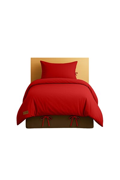 Sabia 100% Cotton 62 Thread Count 80X180 cm Single Duvet Cover Set with Elast...