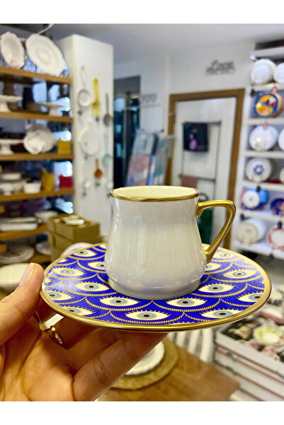 Glore Nazende 6 Kişilik Türk Kahvesi Fincanı