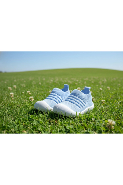 ivogg Bebek İlk Adım Ayakkabısı-Mavi Panduf