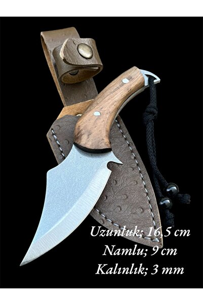 selim uyar kamp metal Mini Avcı Yatağan El kamp Bıçağı