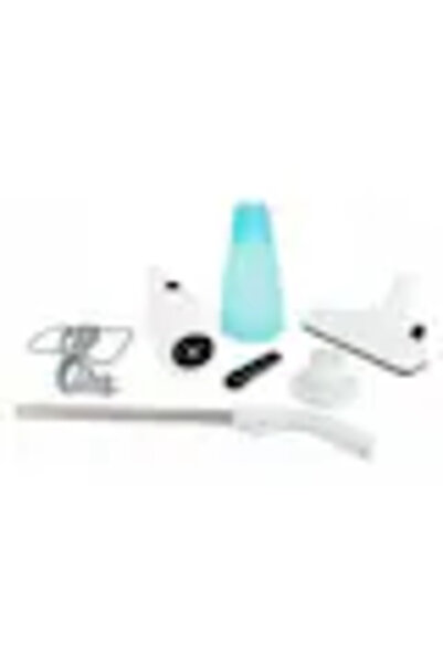 SokShop Aspirator Vertical 2 in 1, Portabil, Putere 600 W, Filtru Hepa, Calitate Premium, Alb,