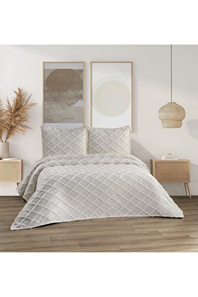 diabella Cuvertură de pat dublă Nordic Eva 3 piese