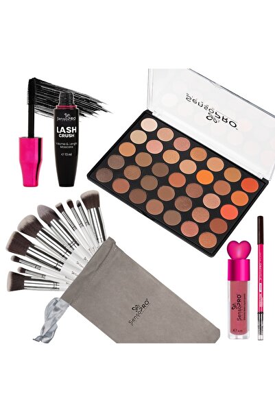 SensoPRO Milano Set de machiaj cutie de frumusețe Ciocolată + CADOURI