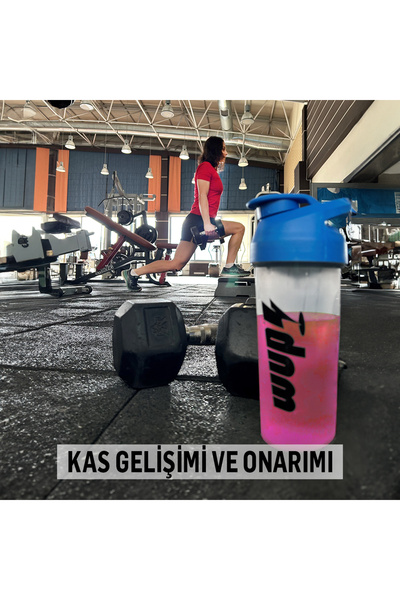 Water Up WUP Upgrade, BCAA, Glutamin, Sodyum, Potasyum, Magnezyum, Çilek Aromalı, 15 Saşe, Toz Efervesan
