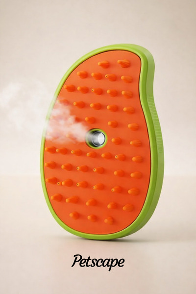 Petscape مشط للقطط والكلاب بالبخار