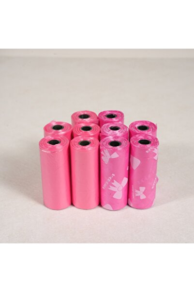 Choice4 8 لفات، 120 كيسًا، لون أحمر وردي، 120 كيسًا، سميكة جدًا، مانعة للتسرب...