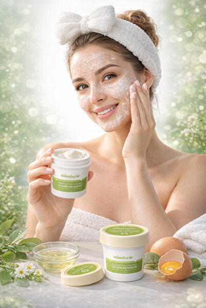 Manisvie Gözenek Sıkılaştırıcı Yumurta Akı Maskesi - Pore Tightening Egg Whit...