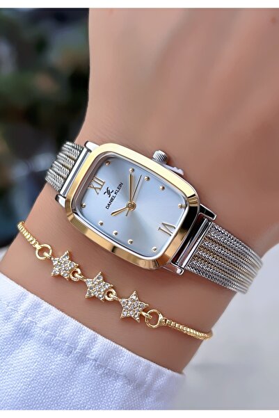 Daniel Klein Yeni Sezon Çelik Kadın Saat Bileklik Hediyeli