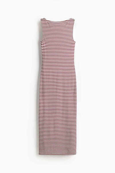 H&M Ribbed jersey midi dress
