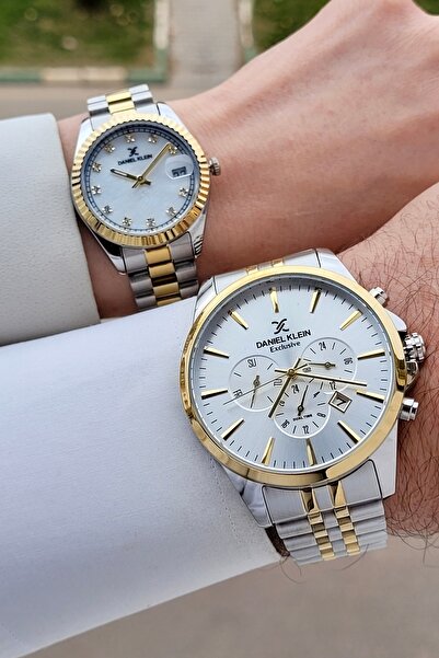 Daniel Klein Altın Metalik Renk 2 Yıl Garantili Göstergeleri Aktif Fonksiyonl...