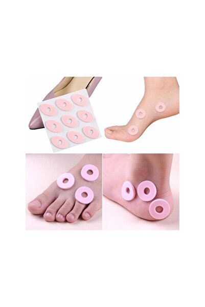 CMT 9'lu Silikon Nasır Koruyucu Ped Nasır Bant Ayakkabı Vurma Önler