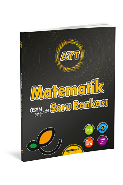 Endemik Yayınları Endemik 2026 Yks Ayt Matematik Soru Bankası Endemik Yayıncılık