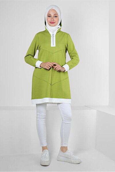 Alvina بدلة رياضية بغطاء للرأس بسحاب 43882