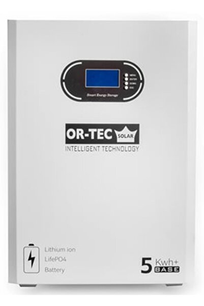 OR-TEC Lityum 5 kWh 51.2V 100Ah LiFePO4 Batarya