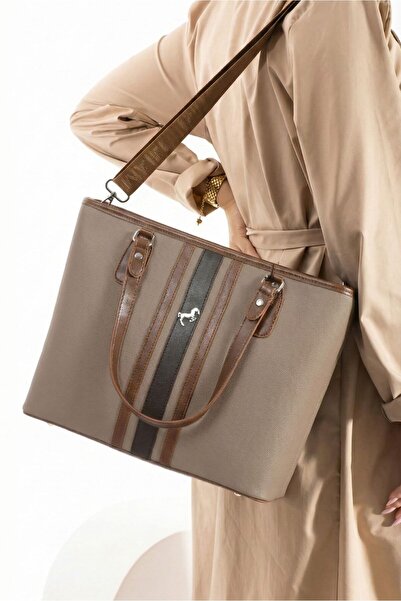 Miami Polo Club حقيبة يد نسائية ميامي بولو 1370 حقيبة كتف فيزون