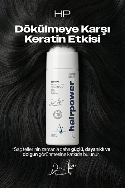 hairpower Saç Dökülmesine Karşı Yüksek Keratin İçeren Besleyici Şampuan 150 ml