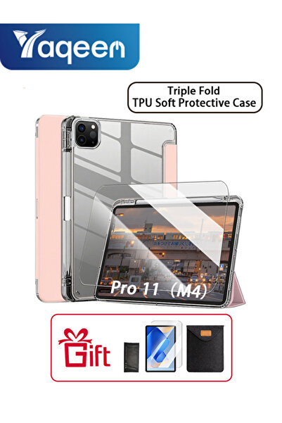 yaqeen iPad Pro M4 مقاس 11 بوصة 2024، iPad Pro 11 بوصة M4 (الخامس A2836 A2837...