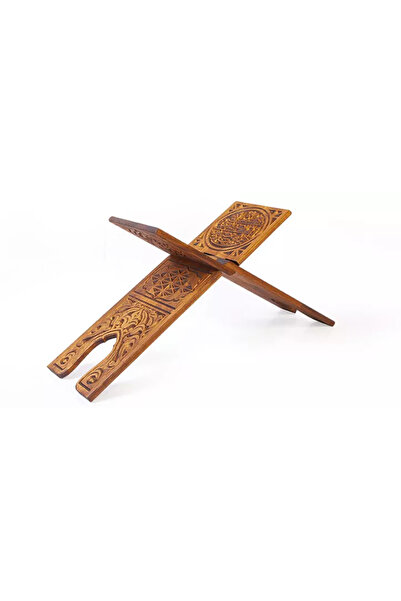 Genel Markalar Oymalı Ahşap Rahle Büyük Boy - 65 cm