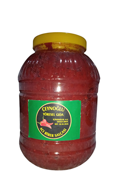yöresel ÇEYN YÖRESELden Acı biber salçası 5 kilo. Organik.